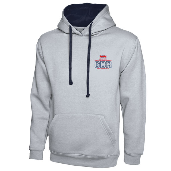 ILCA 4 Poland Contrast Hoodie Thumbnail